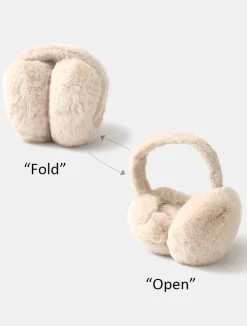 COMMENSE Faux-Fur Earmuffs* Hair Claws & Hats|Accessories