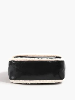 COMMENSE Flap Textured Fleece Shoulder Bag* Bags|Accessories