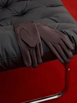 COMMENSE Fleece Lined Goatskin Gloves* Accessories