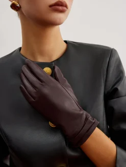 COMMENSE Fleece Lined Goatskin Gloves* Accessories