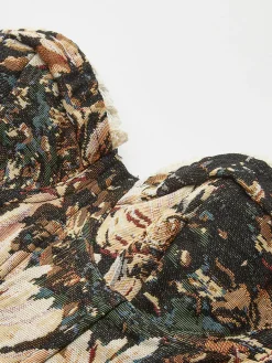 COMMENSE Floral Drawstring Corset* Corset Tops|Tops