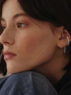 COMMENSE Floral Ear Cuff* Earrings|Accessories
