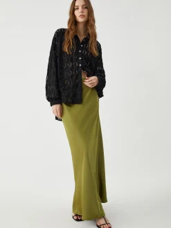 COMMENSE Floral Lace Button Up Shirt* Blouses & Shirts|Tops