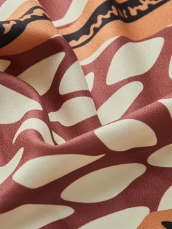 COMMENSE Floral Print Knotted Cover Up* Swimwear|Tops