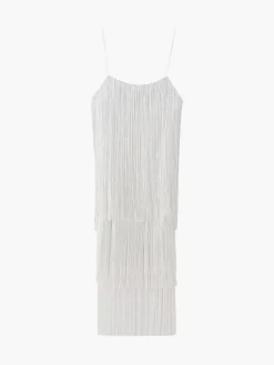 COMMENSE Florence Fringed Open Back Short Dress* Cocktail & Party Dresses|Summer Dresses