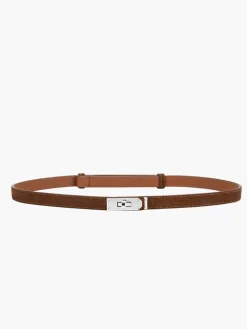 COMMENSE Frosted Non-Porous Slim Belt* Belts & Chain|Accessories