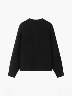 COMMENSE Geometric Button Cardigan* Cardigans|Sweaters & Cardigans