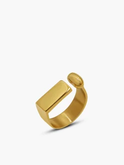 COMMENSE Geometric Open Ring* Rings & Bracelets|Accessories