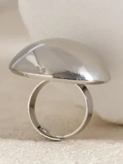 COMMENSE Geometric Half Ball Ring* Rings & Bracelets|Accessories