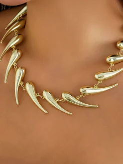 COMMENSE Geometric Waterdrop Necklace* Necklaces|Accessories
