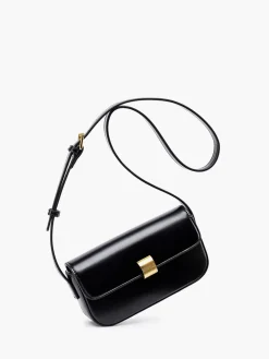 COMMENSE Glossy Buckle Clutch & Shoulder Bag* Bags|Accessories