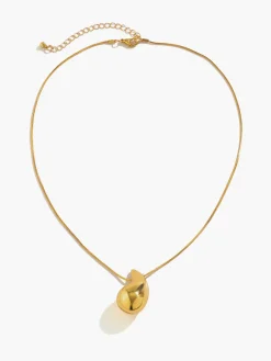 COMMENSE Glossy Comma Pendant Necklace* Necklaces|Accessories