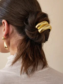 COMMENSE Glossy Triple Arch Pony Cuff* Hair Claws & Hats|Accessories