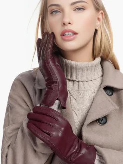 COMMENSE Goatskin Fleece Lined Warm Gloves* Accessories