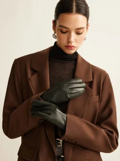 COMMENSE Goatskin Windproof Fleece Lined Gloves* Accessories