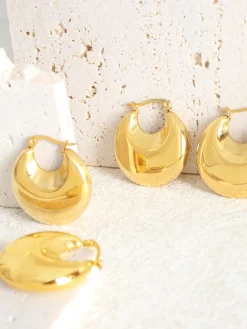 COMMENSE Crescent Earrings* Earrings|Accessories