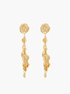 COMMENSE en Disc Pendant Tassel Earrings* Earrings|Accessories