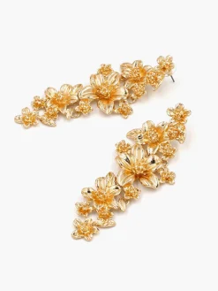 COMMENSE en Floral Stud Drop Earrings* Accessories