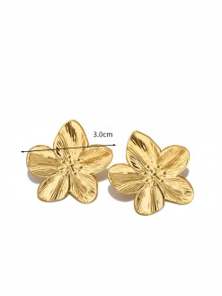 COMMENSE Flower Earrings* Earrings|Accessories