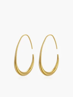 COMMENSE Fluid Hoop Earrings* Earrings|Accessories