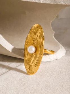 COMMENSE Pearl Ring* Rings & Bracelets|Accessories