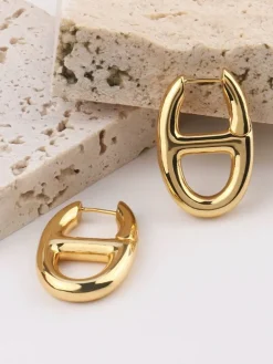 COMMENSE en Pig Nose Earrings* Earrings|Accessories
