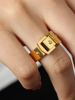 COMMENSE Ring With Buckle* Rings & Bracelets|Accessories