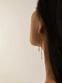 COMMENSE en Snake Chain Tassel Earrings* Earrings|Accessories