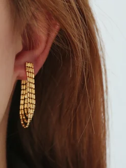 COMMENSE en Tassel Chain Drop Earrings* Earrings|Accessories