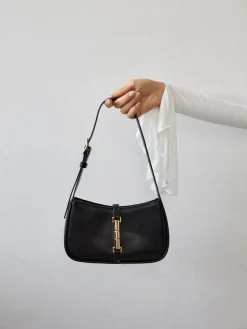 COMMENSE Golden Wist Lock Shoulder Bag* Bags|Accessories