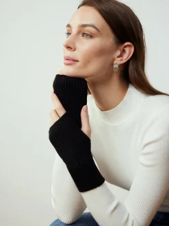 COMMENSE Half-Finger Knit Gloves* Accessories|Knitwear