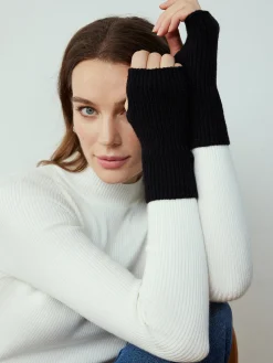 COMMENSE Half-Finger Knit Gloves* Accessories|Knitwear
