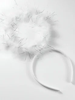COMMENSE Halloween Heart Feather Headband* Hair Claws & Hats|Accessories