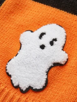 COMMENSE Halloween Pumpkin Breasted Knit Top* Sweater Tops|Sweaters & Cardigans