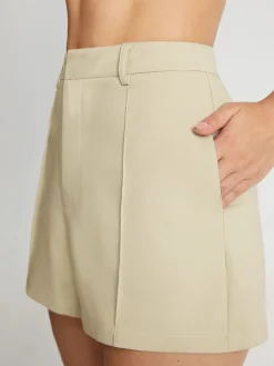 COMMENSE High Waisted Mini Trouser Shorts* Shorts|Bottoms