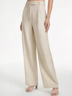 COMMENSE High Waisted Relaxed Fit Wide Leg Dress Pants* Wide Leg|Pants