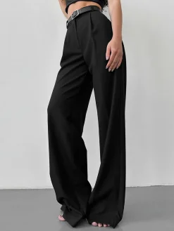 COMMENSE High-Waist Wide Leg Pants* Wide Leg|Pants
