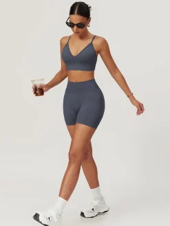 COMMENSE Hip-Lifting Yoga Shorts Set* Shorts|Activewear