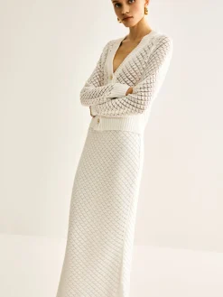 COMMENSE Hollow Lined Maxi Skirt Set* Skirt Sets|Long Sleeve Sets