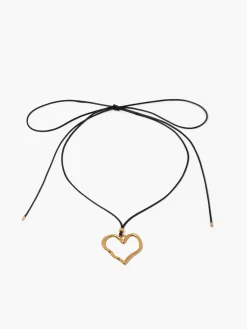 COMMENSE Hollow Out Love Heart Necklace* Necklaces|Accessories