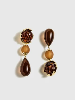 COMMENSE Irregular Geometric Drop Earrings* Earrings|Accessories