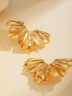 COMMENSE Irregular Leave Drop Earrings* Earrings|Accessories