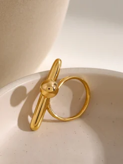 COMMENSE Irregular Minimalist Open Ring* Rings & Bracelets|Accessories