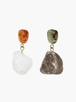 COMMENSE Irregular Natural Stone Earrings* Earrings|Accessories