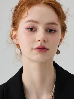 COMMENSE Irregular Natural Stone Earrings* Earrings|Accessories
