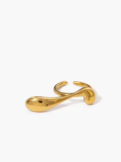 COMMENSE Irregular Water Drop Open Ring* Rings & Bracelets|Accessories
