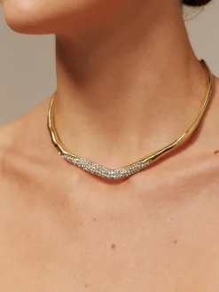 COMMENSE Irregular Ziron Choker Necklace* Necklaces|Accessories
