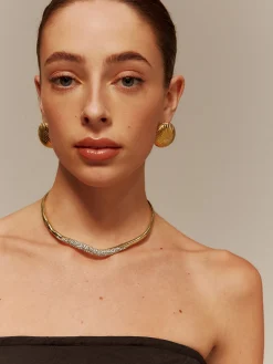 COMMENSE Irregular Ziron Choker Necklace* Necklaces|Accessories