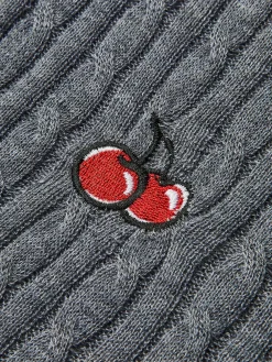 COMMENSE Jacquard Cable Knit Cardigan* Cardigans|Sweaters & Cardigans