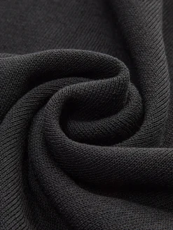 COMMENSE Keyhole Neckline Semi-Sheer Knit Top* Sweater Tops|Sweaters & Cardigans